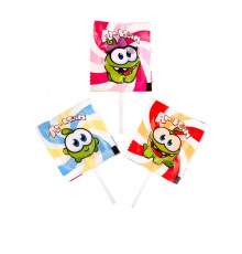 Круглая карамель на палочке Sweet pops Амням 10 г.